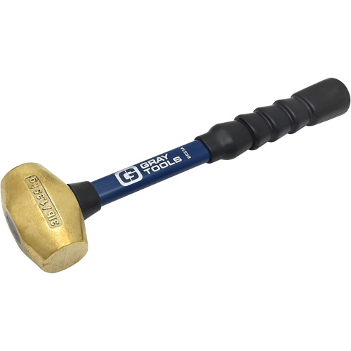 Brass Hammer, 3 lbs. Head Weight, 14" L Infinity Industrial Services Inc.