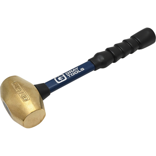 Brass Hammer, 4 lbs. Head Weight, 14" L Infinity Industrial Services Inc.