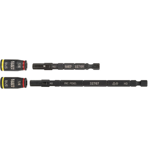 3-in-1 Impact Flip Socket Set, Hex, 1/4" Drive, 3 Pcs Infinity Industrial Services Inc.