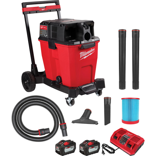 Aspirateur sec/humide sans fil &agrave; bloc-pile double M18 Fuel, 18 V, Capacit&eacute; 12 gal. Infinity Industrial Services Inc.