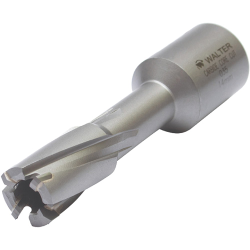Core Cut Annular Cutter with Weldon Shank, 12 mm Diameter, Carbide, 30 mm Depth of Cut, 3/4" Shank Infinity Industrial Services Inc.