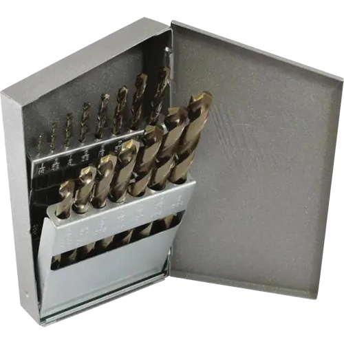 Triumph&reg; MRO Plus&reg; Jobber Length Drill Bit Set, 21 Pieces, High Speed Steel Infinity Industrial Services Inc.