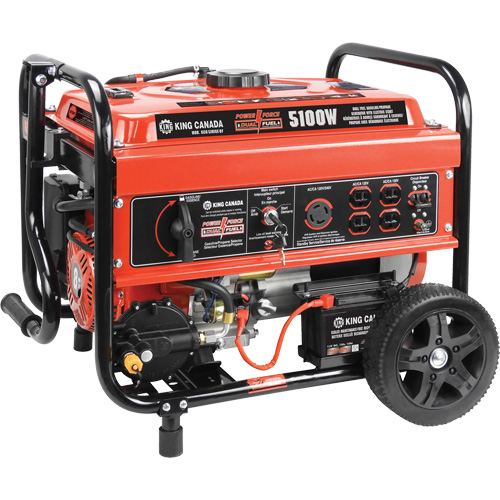 Gasoline/Propane Generator with Electric Start Infinity Industrial Services Inc.