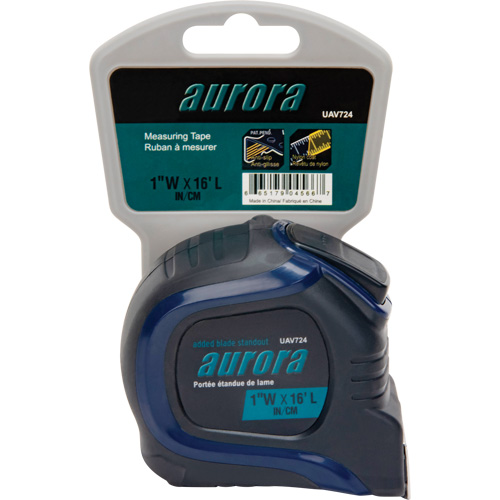 Ruban &agrave; mesurer, 1" x 16', Marques de goujon Imp&eacute;rial & m&eacute;trique Infinity Industrial Services Inc.