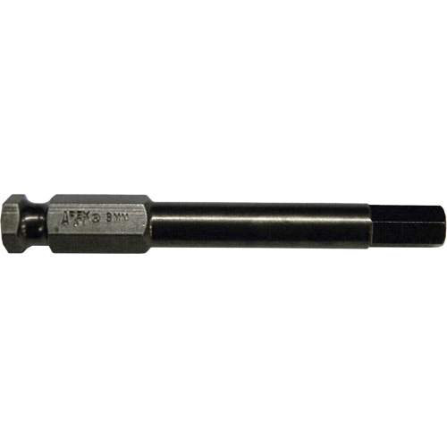 Hex Power Drive Socket Head Bit, Hex, 5 mm Tip, 7/16" Drive Size, 3-1/2" Length Infinity Industrial Services Inc.