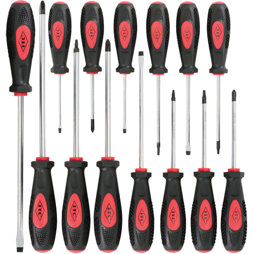 IESD-14S Ergonomic Screwdriver Set, 14 Pcs., Magnetic Infinity Industrial Services Inc.