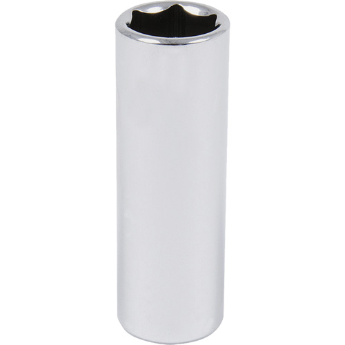 Chrome Socket, 9/16", 3/8" Drive, 6 Points, Deep Infinity Industrial Services Inc.