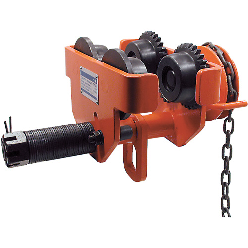 Chariot &agrave; engrenage pour usage intensif s&eacute;rie SGT, 10 000 lb (5 tonnes) Capacit&eacute;, 4-1/2" - 8-1/32" Infinity Industrial Services Inc.