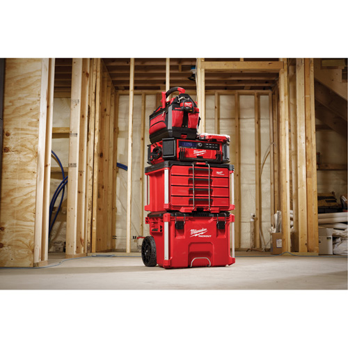 Boîte &agrave; outils avec 4 tiroirs PackOut, 16-3/10" x 22-1/5" x 14-3/10", Rouge Infinity Industrial Services Inc.