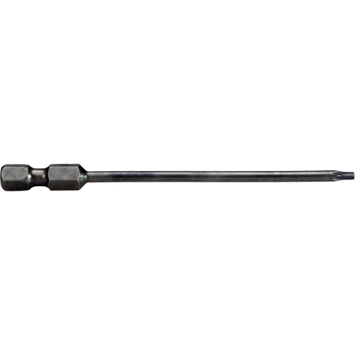 Power Drive Bit, Torx, T-15 Tip, 1/4" Drive Size, 6" Length Infinity Industrial Services Inc.