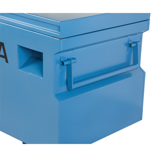Jobsite Tool Box, 48" x 24" x 27-3/5", Steel, Blue Infinity Industrial Services Inc.