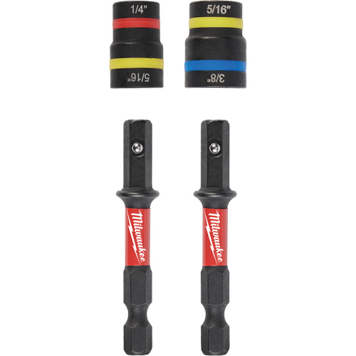 Shockwave Impact Duty Quik-Clear 2-in-1 Nut Driver Set, 5/16"/1/4"/3/8" Drive, 2-1/2" L, Magnetic Infinity Industrial Services Inc.