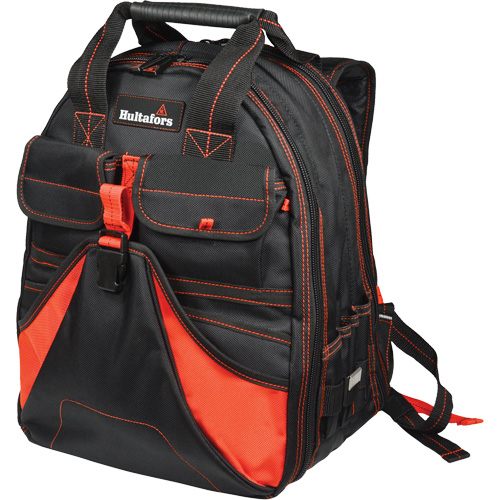 Sac &agrave; dos &agrave; outils de luxe, Noir/Rouge, Balistique/Polyester Infinity Industrial Services Inc.