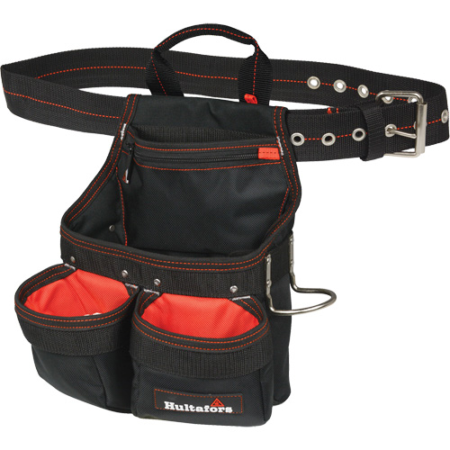 Sac &agrave; clous et outils de charpentier, Polyester balistique, Noir Infinity Industrial Services Inc.