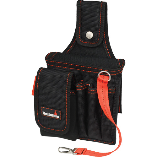Petite poche pour technicien, Polyester balistique, Noir/Rouge Infinity Industrial Services Inc.