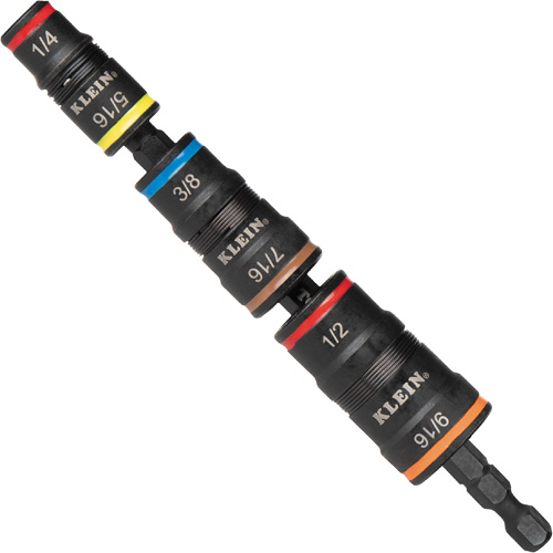 7-in-1 Flip Socket Set, 8 Pcs, Impact, 1/4'' Drive Size Infinity Industrial Services Inc.