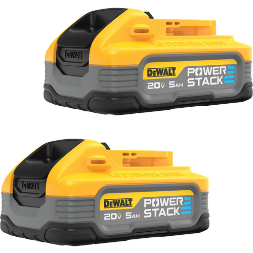 2 batteries POWERSTACK, Lithium-ion, 20 V, 5 Ah Infinity Industrial Services Inc.