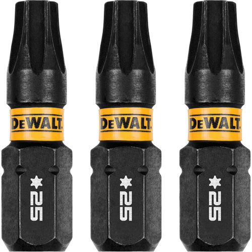 3-Piece FLEXTORQ&reg; Impact Screwdriving Bits, Torx, T-25, 1/4" Drive Infinity Industrial Services Inc.