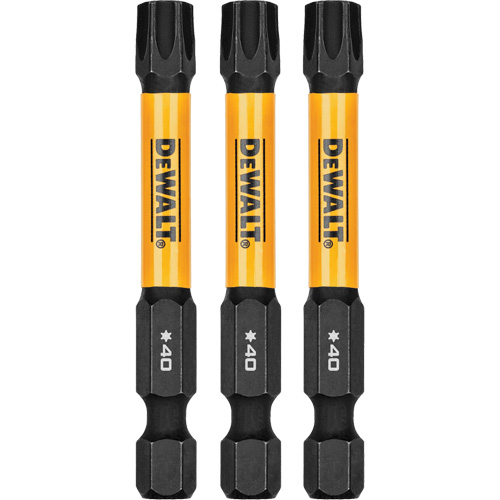 Forets pour tournevis &agrave; chocs FLEXTORQ 3 mcx, Torx, T-40, Prise 1/4" Infinity Industrial Services Inc.