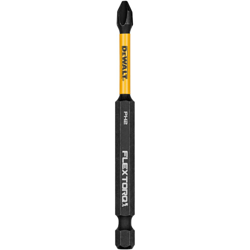 FLEXTORQ&reg; Impact Driver Bit, Phillips, #2 Tip, 1/4" Drive Size, 3-1/2" Length Infinity Industrial Services Inc.