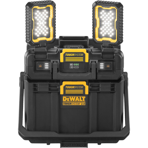 ToughSystem&reg; 2.0 Adjustable Work Light with Storage, 16" x 11" x 14", Black/Yellow Infinity Industrial Services Inc.