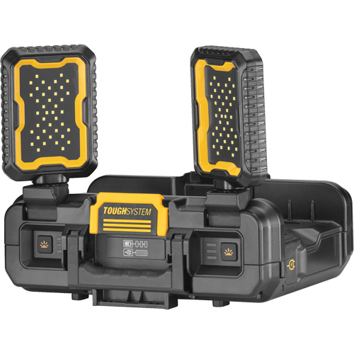 ToughSystem&reg; 2.0 Adjustable Work Light with Storage, 16" x 11" x 14", Black/Yellow Infinity Industrial Services Inc.