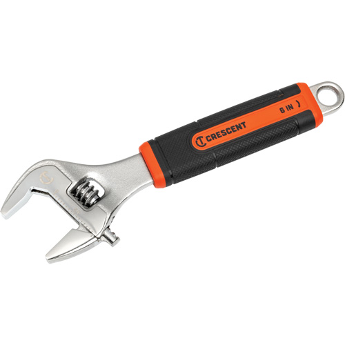 Adjustable Wrench, 6" L, 26 mm/1-4/5" Max Width, Chrome/Polished Infinity Industrial Services Inc.