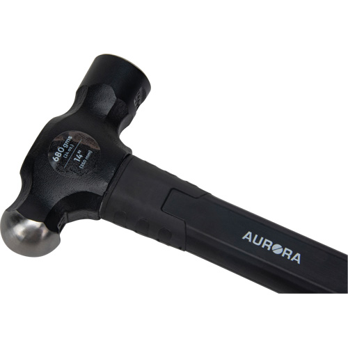 Marteau &agrave; panne ronde, Poids de la t&ecirc;te 24 oz, Face Ordinaire, Prise Fibre de verre Infinity Industrial Services Inc.