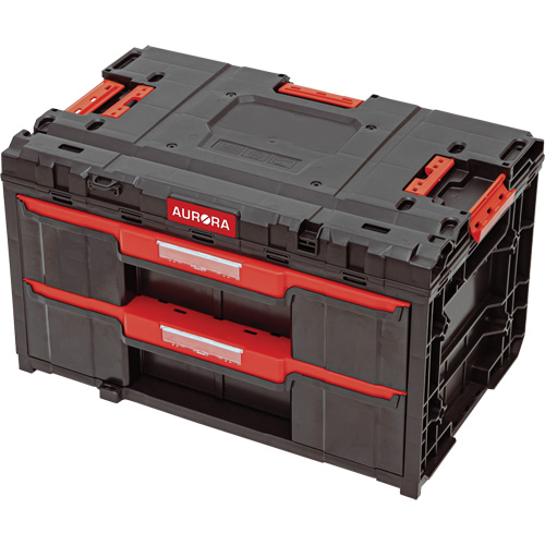 Arx&reg; 2-Drawer Toolbox, 23-1/10" x 15" x 13-2/5", Black Infinity Industrial Services Inc.