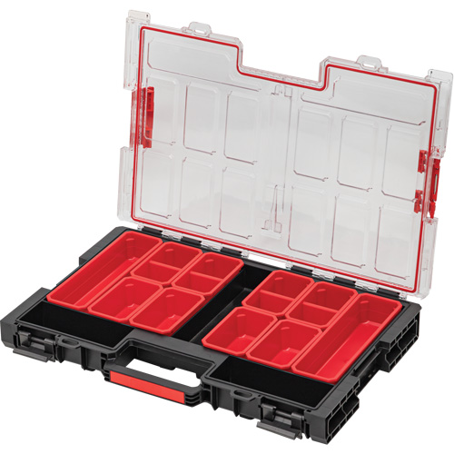 Grand organisateur avec bacs Arx, 21" x 15" x 3", Noir Infinity Industrial Services Inc.