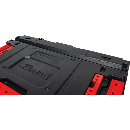 Arx&reg; Single Drawer Toolbox, 11-1/5" W x 18-3/10" D x 9-1/10" H, Black/Red Infinity Industrial Services Inc.