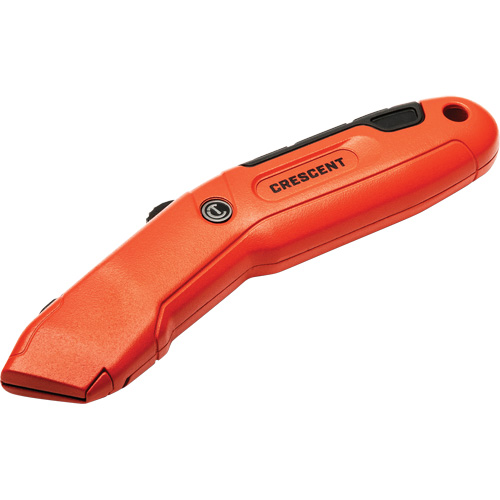 Auto-Retracting Safety Knife, 1", Steel, Aluminum Handle Infinity Industrial Services Inc.