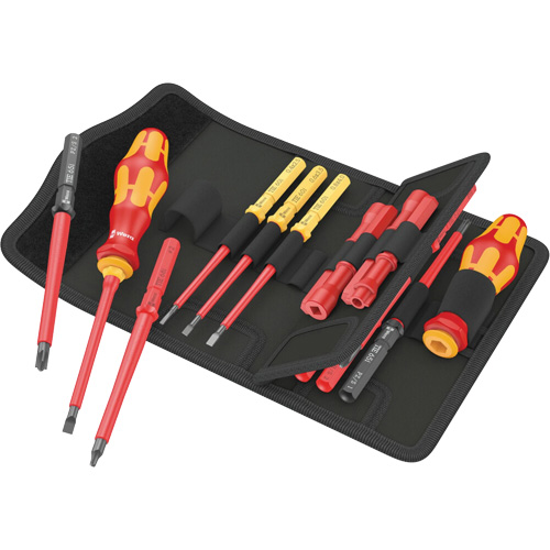 Jeu de tournevis isol&eacute;s pour vis fendues, 1000 V, 18 Mcx Infinity Industrial Services Inc.