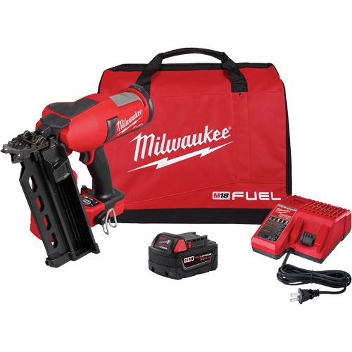 Fuel Duplex Nailer Kit, 18 V, Lithium-Ion Infinity Industrial Services Inc.