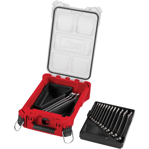 Jeu de cl&eacute;s avec organisateur compact PackOut, Combinaison, 15 morceaux, M&eacute;trique Infinity Industrial Services Inc.