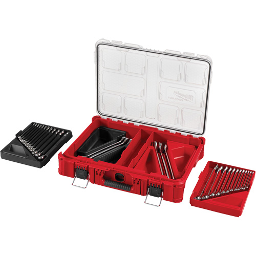 Wrench Set with PackOut Organizer, Combination, 30 Pieces, Imperial and Metric Infinity Industrial Services Inc.