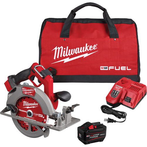 Fuel Circular Saw Kit, 7-1/4", 18 V Infinity Industrial Services Inc.