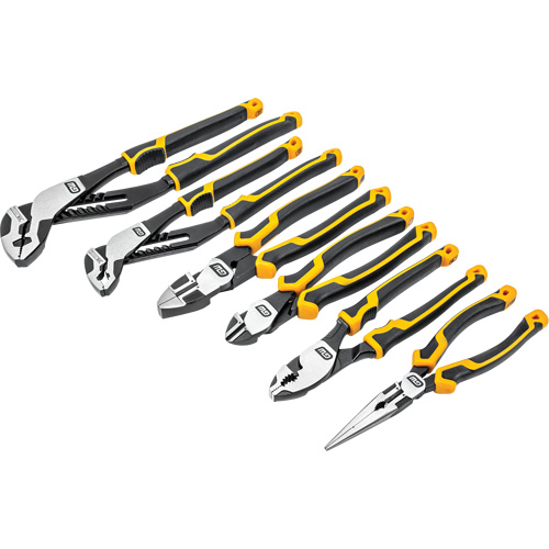 PITBULL Dual Material Mixed Plier Set, 6 Pieces Infinity Industrial Services Inc.