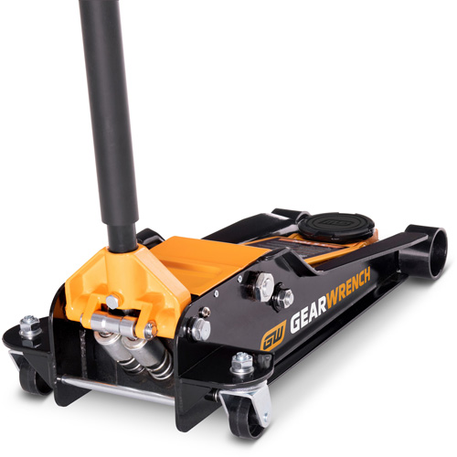 Low Profile Floor Jack, 3.5 Ton(s) Capacity, 3-3/4" Lowered, 21-3/4" Raised, Manual Hydraulic Infinity Industrial Services Inc.