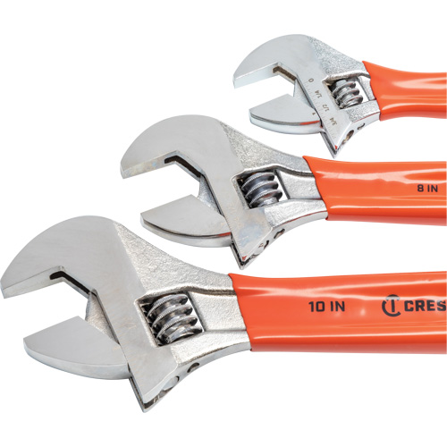 Cushion Grip Wrench Set, Adjustable, 3 Pieces Infinity Industrial Services Inc.