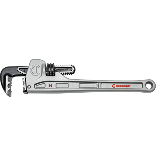 Cl&eacute; &agrave; tuyau &agrave; m&acirc;choires K9, Cap des m&acirc;choires 2-3/8", Longueur 14", Fini Rev&ecirc;tement en poudre, Prise Non-ergonomique Infinity Industrial Services Inc.