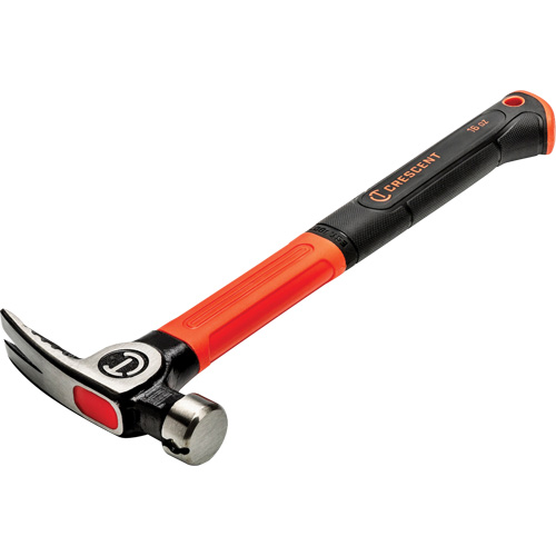 Marteau d'usage g&eacute;n&eacute;ral, 16 oz, Prise en Fibre de verre/Coussin&eacute;e, 14" lo Infinity Industrial Services Inc.