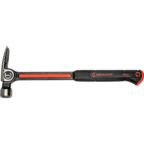 Steel Milled-Face Framing Hammer, 22 oz., Solid Steel Handle, 16" L Infinity Industrial Services Inc.