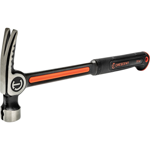 Steel Milled-Face Framing Hammer, 22 oz., Solid Steel Handle, 16" L Infinity Industrial Services Inc.