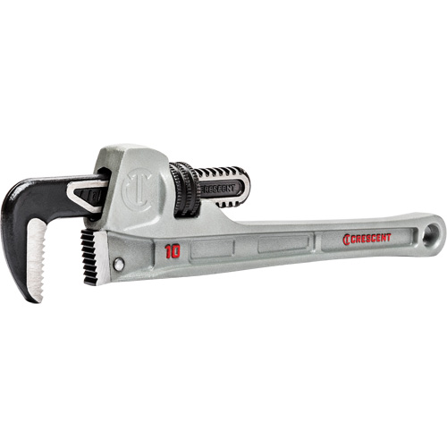 Cl&eacute; pour tuyau &agrave; m&acirc;choires &eacute;troite, Cap des m&acirc;choires 1-9/10", Longueur 10", Fini Rev&ecirc;tement en poudre, Prise Aucune Infinity Industrial Services Inc.