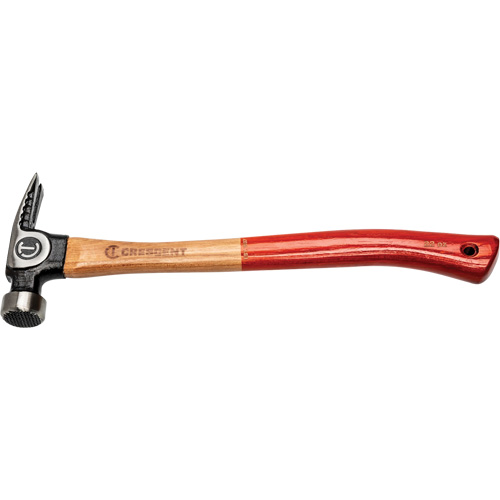 Milled-Face Framing Hammer, 22 oz., Wood Handle, 18" L Infinity Industrial Services Inc.