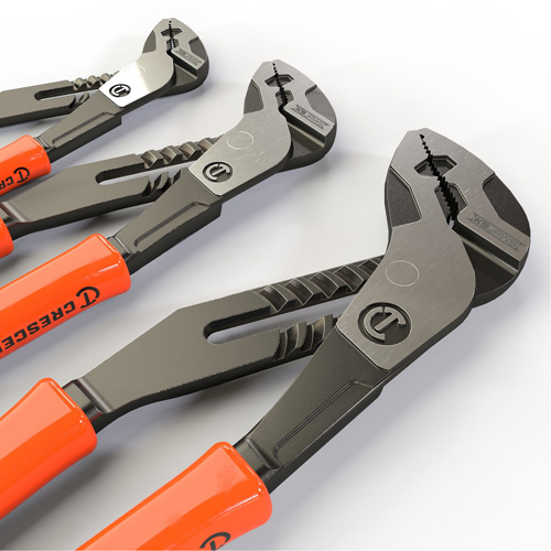 Z2 K9 Straight Jaw Dipped Handle Tongue & Groove Plier Set, 3 Pieces Infinity Industrial Services Inc.