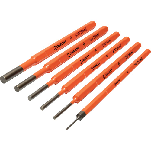 Pin Punch Set, 6 Pieces Infinity Industrial Services Inc.