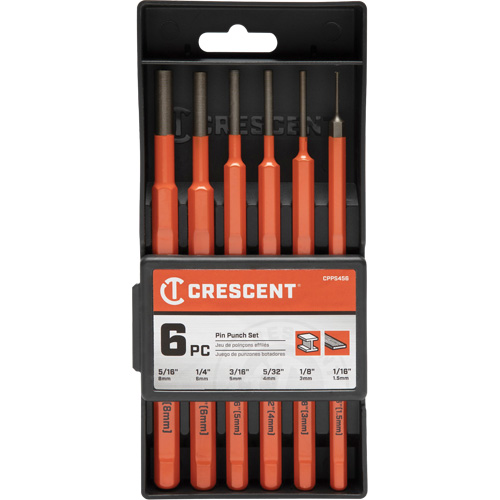 Pin Punch Set, 6 Pieces Infinity Industrial Services Inc.