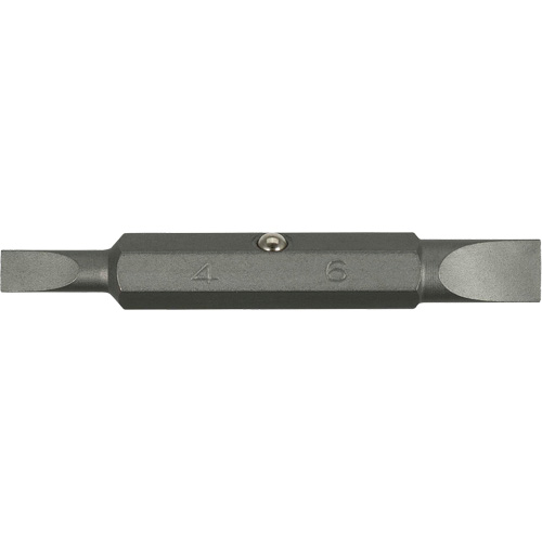 Embout de tournevis, Fente, 4 mm/6 mm Infinity Industrial Services Inc.